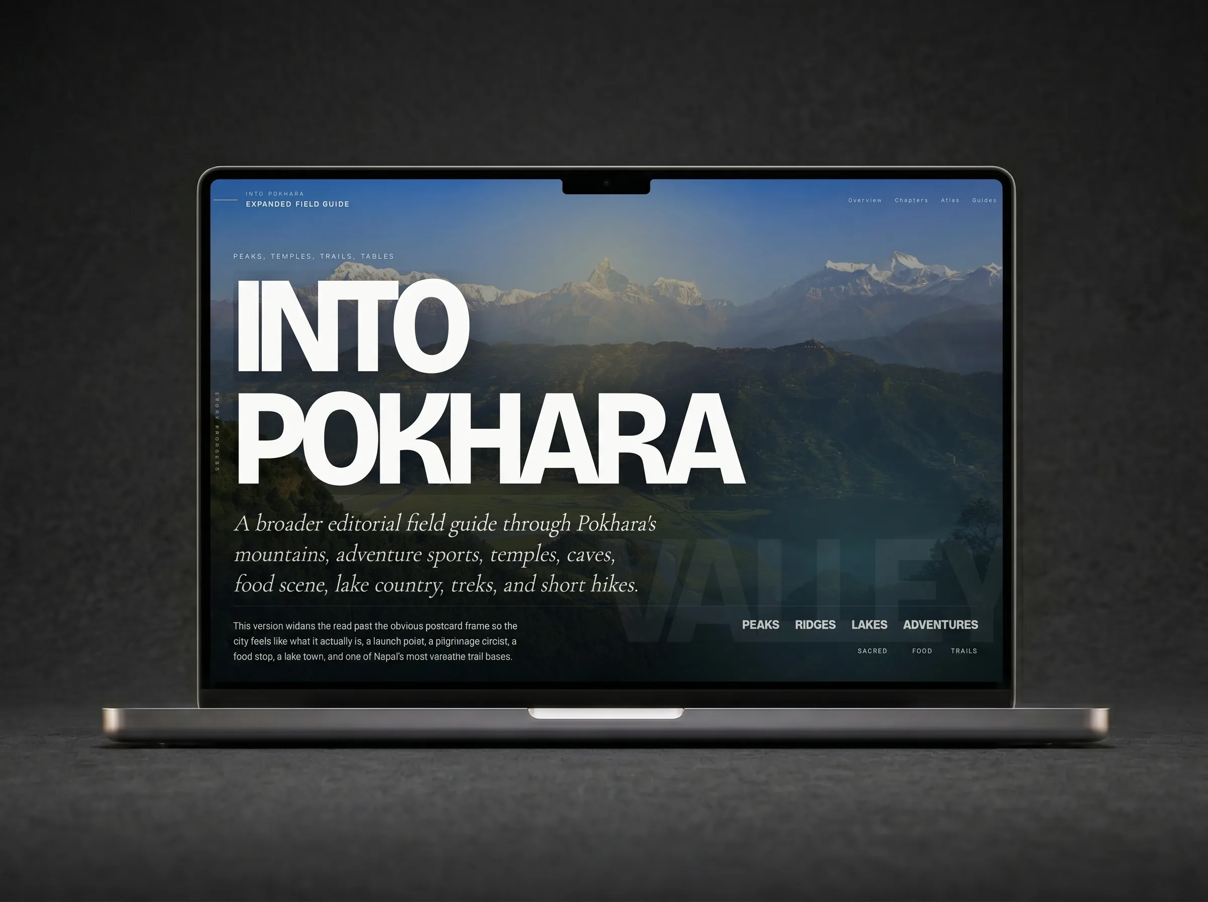 Into Pokhara